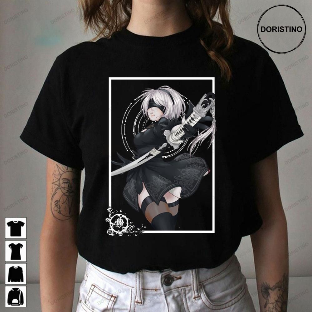 Beautiful Yorha No2 Type Nier Automata Limited Edition T-shirts
